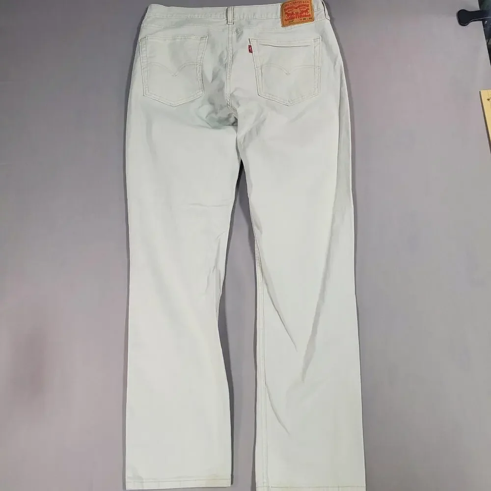Levi's Mens 514 Regular Fit Straight-Leg Jeans Size 36x34